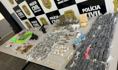 PCMG desmantela rede de tráfico e homicídios em Rodeiro