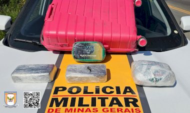 Passageira é presa com drogas em carro que seguia de Viçosa para Juiz de Fora