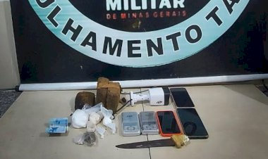 Polícia prende dois homens e apreende menor em operação contra tráfico de drogas em Viçosa