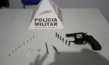 Homem é preso por tráfico e porte ilegal de arma de fogo no Sapé