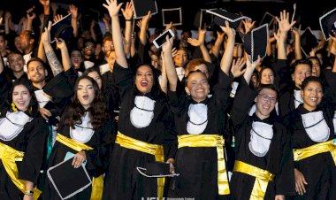 Mais de 600 formandos comemoram colação de grau no campus Viçosa da UFV