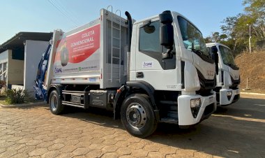 Novos caminhões do Saae entram em operação na segunda-feira