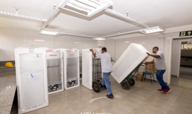 Alojamentos estudantis da UFV recebem geladeiras novas
