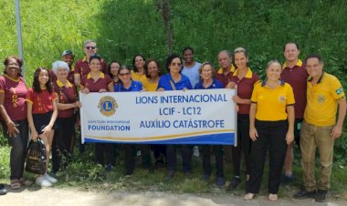 Lions Clube de Viçosa arrecada cestas básicas e kits de limpeza para Ipatinga