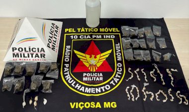 Polícia apreende quantidade significativa de drogas no bairro União