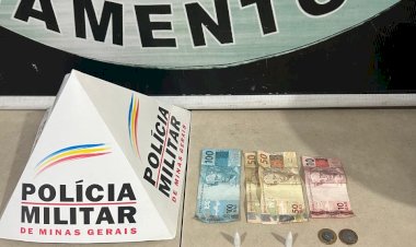 Polícia prende acusado de traficar drogas no Centro de Viçosa