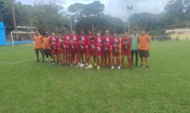 Chuva de gols  marca Regional de Futebol de Base