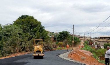 Galeria do Pacheco é asfaltada e entra em fase final