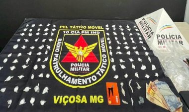 Homem é preso por tráfico de drogas em Teixeiras