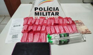 Homem que levava drogas em mochila dentro de ônibus é preso em Ervália