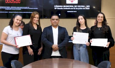 Câmara homenageia estúdio de balé por 16 premiações em competição regional