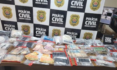 Polícias Civil e Militar realizam operação contra o tráfico em Viçosa e região