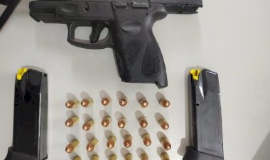 Homem é preso por porte ilegal de arma de fogo em Teixeiras