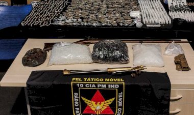 Polícia apreende grande quantidade de drogas em Viçosa