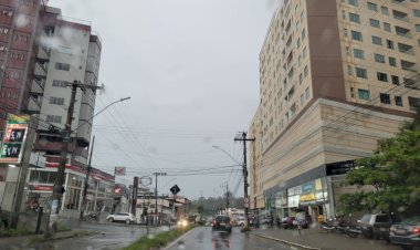 Inmet emite alerta de chuva para os próximos dias