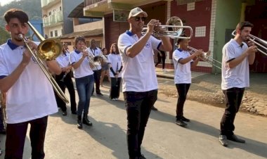 Ervália realiza encontro de bandas