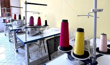 Coimbra inaugura espaço para capacitação gratuita de custura