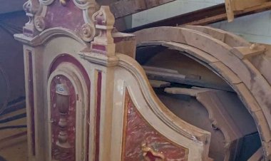 Altar da antiga Igreja do Rosário será restaurado