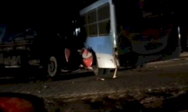 Morre motorista de caminhão devido a colisão com ônibus em Ponte Nova