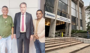 Vereadores da Câmara de Viçosa se reúnem com presidente do Tribunal de Contas de MG