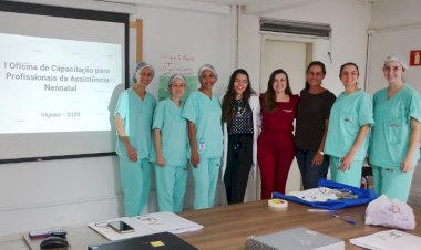 Profissionais do HSS recebem treinamento da UFV para alívio da dor em recém-nascidos