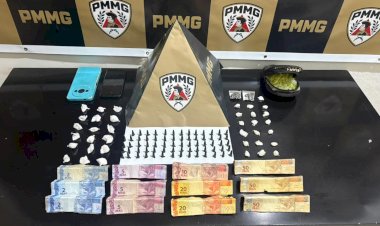 PM apreende grande quantidade de cocaína em Ervália