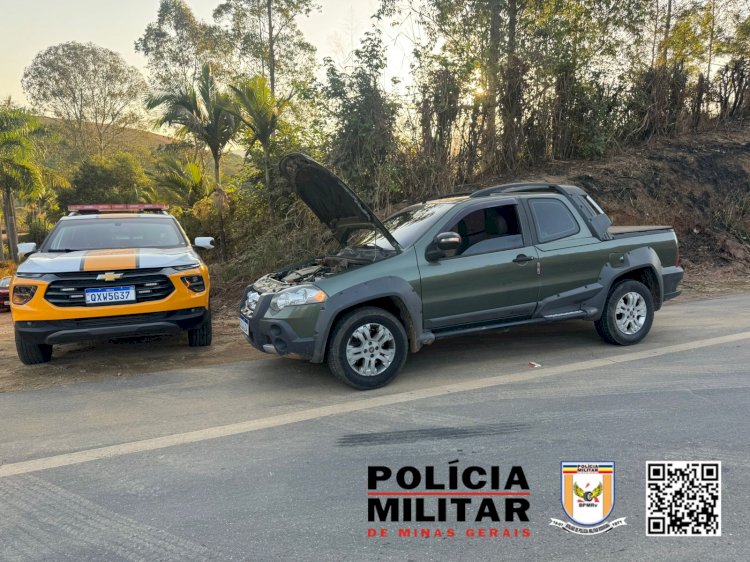 Homem é preso com veículo adulterado na MGC-120 em São Geraldo