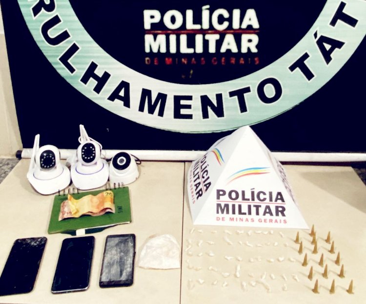 Polícia prende três por tráfico de drogas no Laranjal