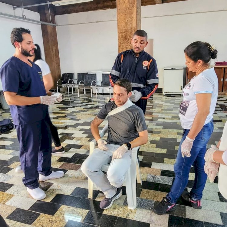 Profissionais de saúde de São Miguel participam de treinamento do SAMU