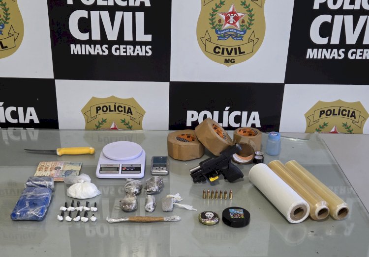 PCMG prende homem por tráfico de drogas em Ubá