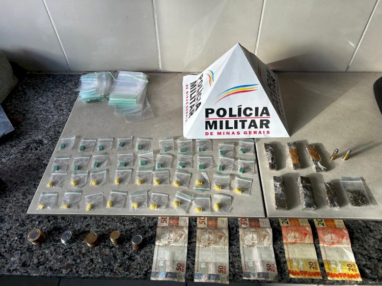 Polícia prende homem por tráfico de drogas em Viçosa