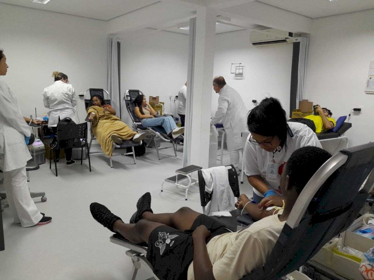Doação de sangue em Viçosa contou com 183 voluntários