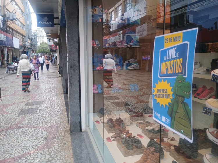 Comércio de Viçosa participa do Dia Livre de Impostos