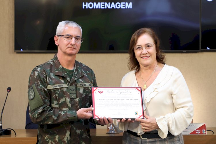 TG de Viçosa é homenageado pela Câmara