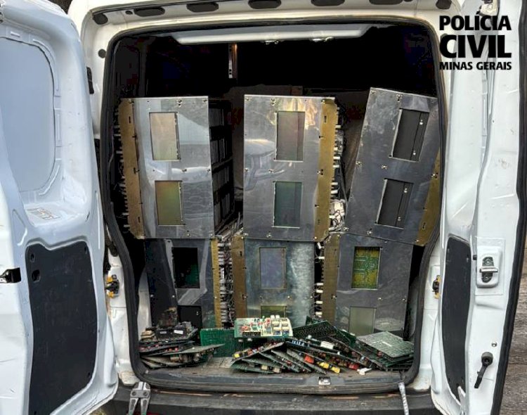 Suspeitos de furto de equipamentos de telefonia são presos na região de Ubá