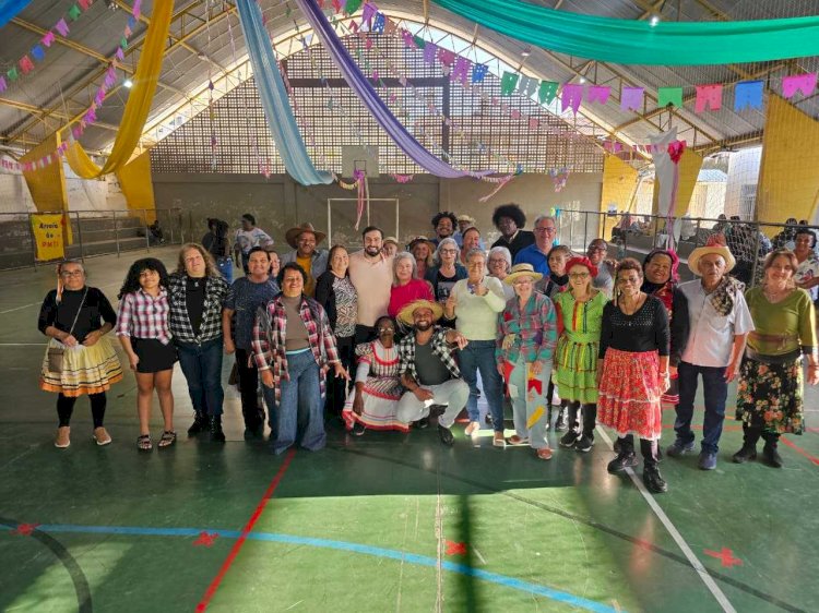 PMV promoveu o Arraiá da Melhor Idade