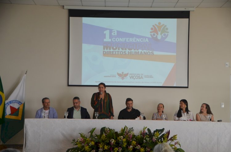 Viçosa realiza 1ª Conferência Municipal de Direitos Humanos