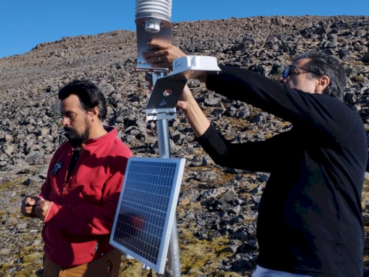 Pesquisadores da UFV instalam ponto de monitoramento climático no Ártico
