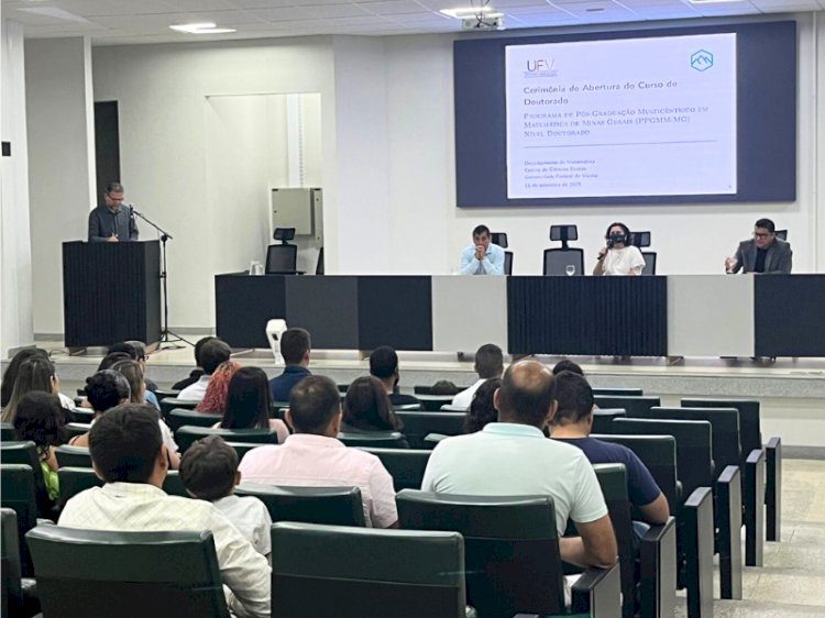 UFV inicia programa de doutorado inédito em MG