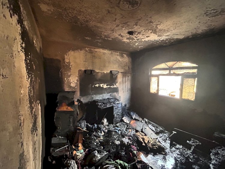 Bombeiros controlam incêndio e resgatam vítima em Viçosa