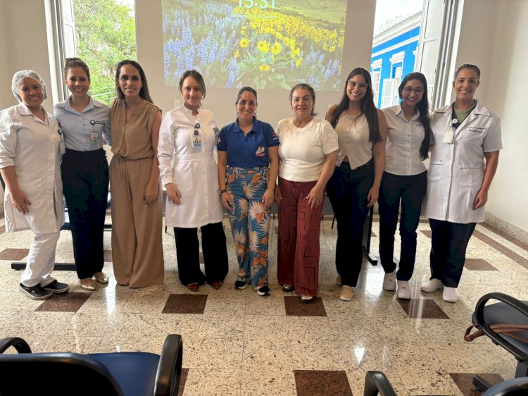 Serviço de Atenção Domiciliar de Viçosa se reúne com equipe do HNSD de Ponte Nova