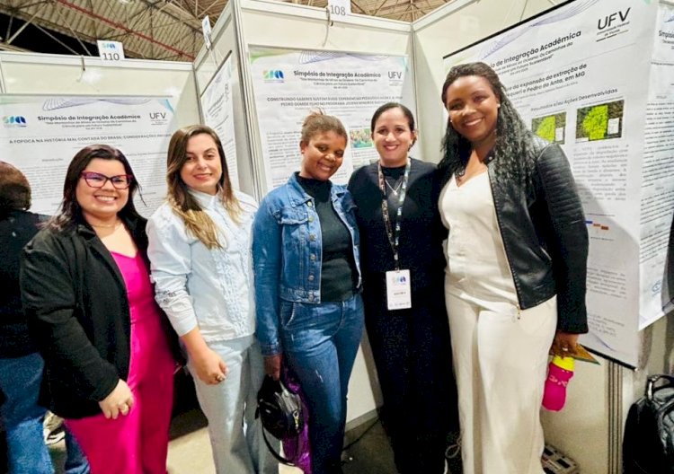 Escola da rede de Viçosa apresenta trabalho no SIA da UFV