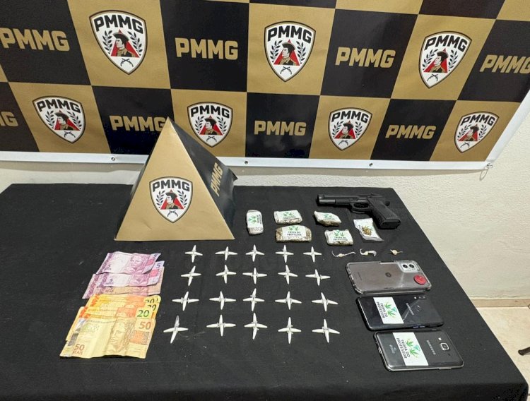 Homem de 18 anos é preso por tráfico de drogas e corrupção de menores em Ervália