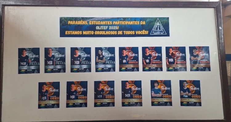 Escola de Teixeiras conquista 14 medalhas em Olimpíada de Educação Financeira; três alunos recebem prêmio nacional