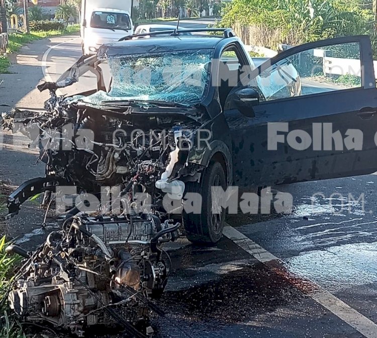 Acidente na rodovia de Coimbra deixa duas pessoas feridas