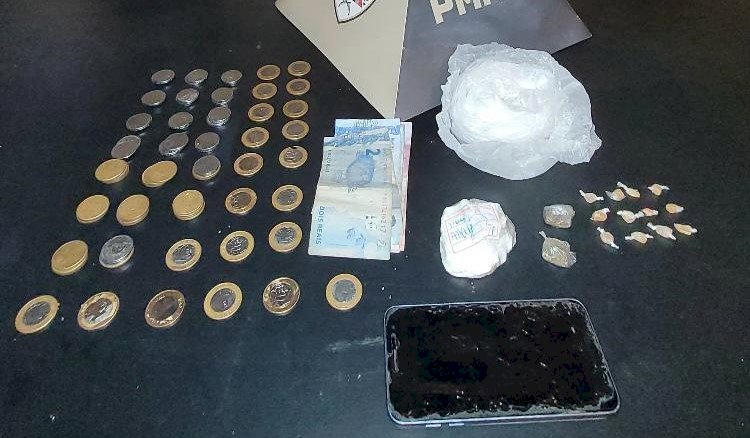 Homem é preso por tráfico de drogas durante operação policial em Viçosa