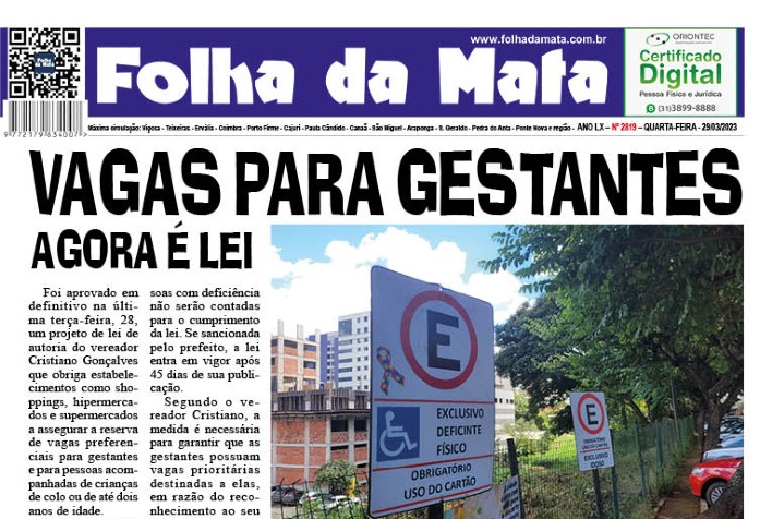 Folha da Mata 2819 - 29/03/2023