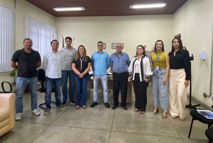 Prefeito recebe visita de propositores do Ecossistema de Inovação