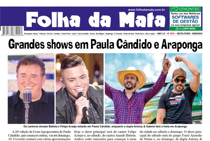 Folha da Mata 2931 - 08/09/2023
