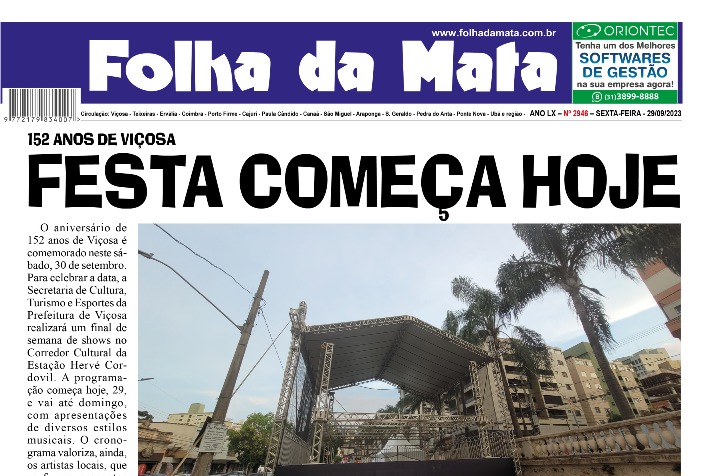 Folha da Mata 2946 - 29/09/2023
